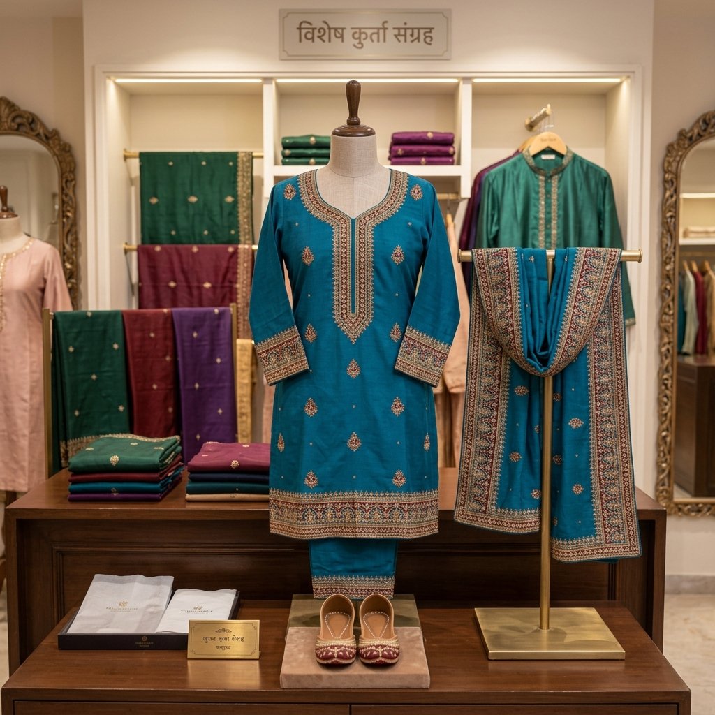 Kurta Surwal Set