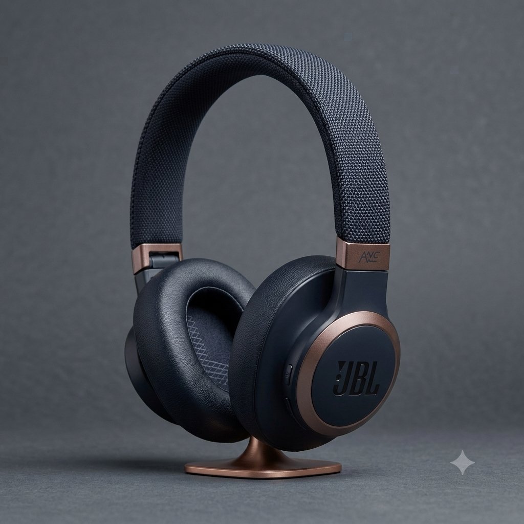 JBL Wireless Over-Ear Headphones with Active Noise Cancellation (ANC)