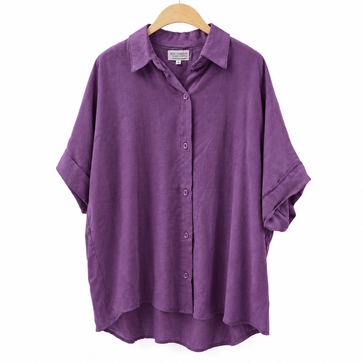 Women’s Casual Button-Up Shirt / Shirt Top - Photo 3