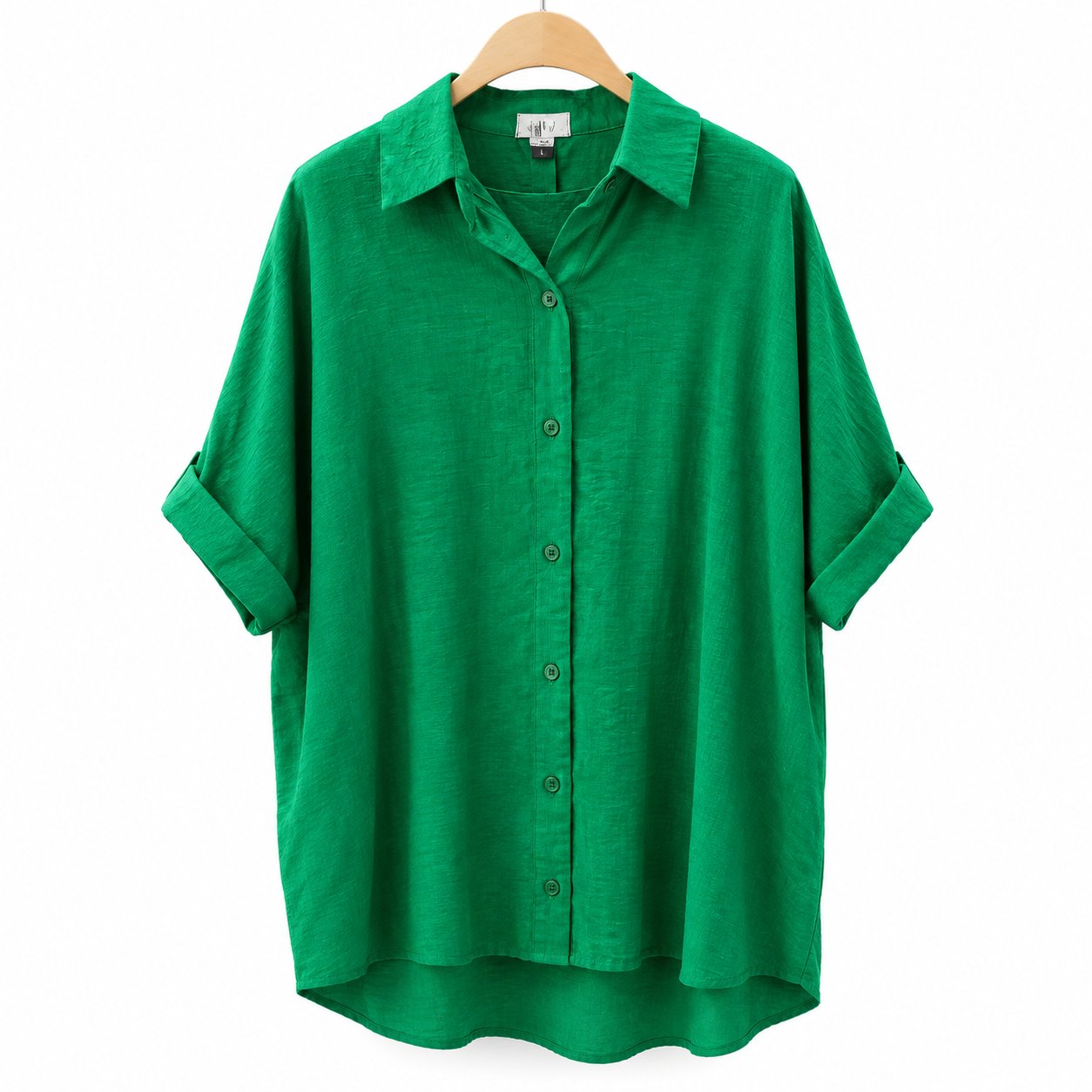 Women’s Casual Button-Up Shirt / Shirt Top - Photo 4